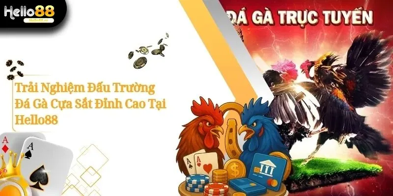 Trải Nghiệm Đấu Trường Đá Gà Cựa Sắt Đỉnh Cao Tại Hello88 20 Đá gà cựa sắt